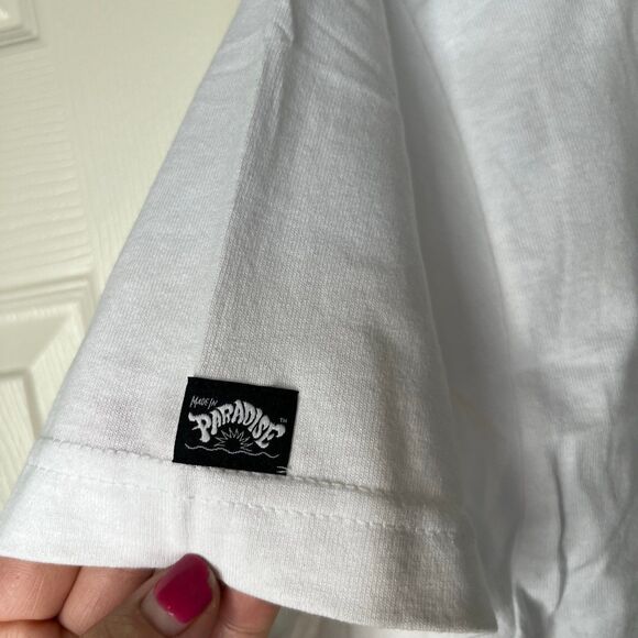 New Made In Paradise Short Sleeve Sport Logo T-Shirt Men’s Size Large #460 - Picture 6 of 7